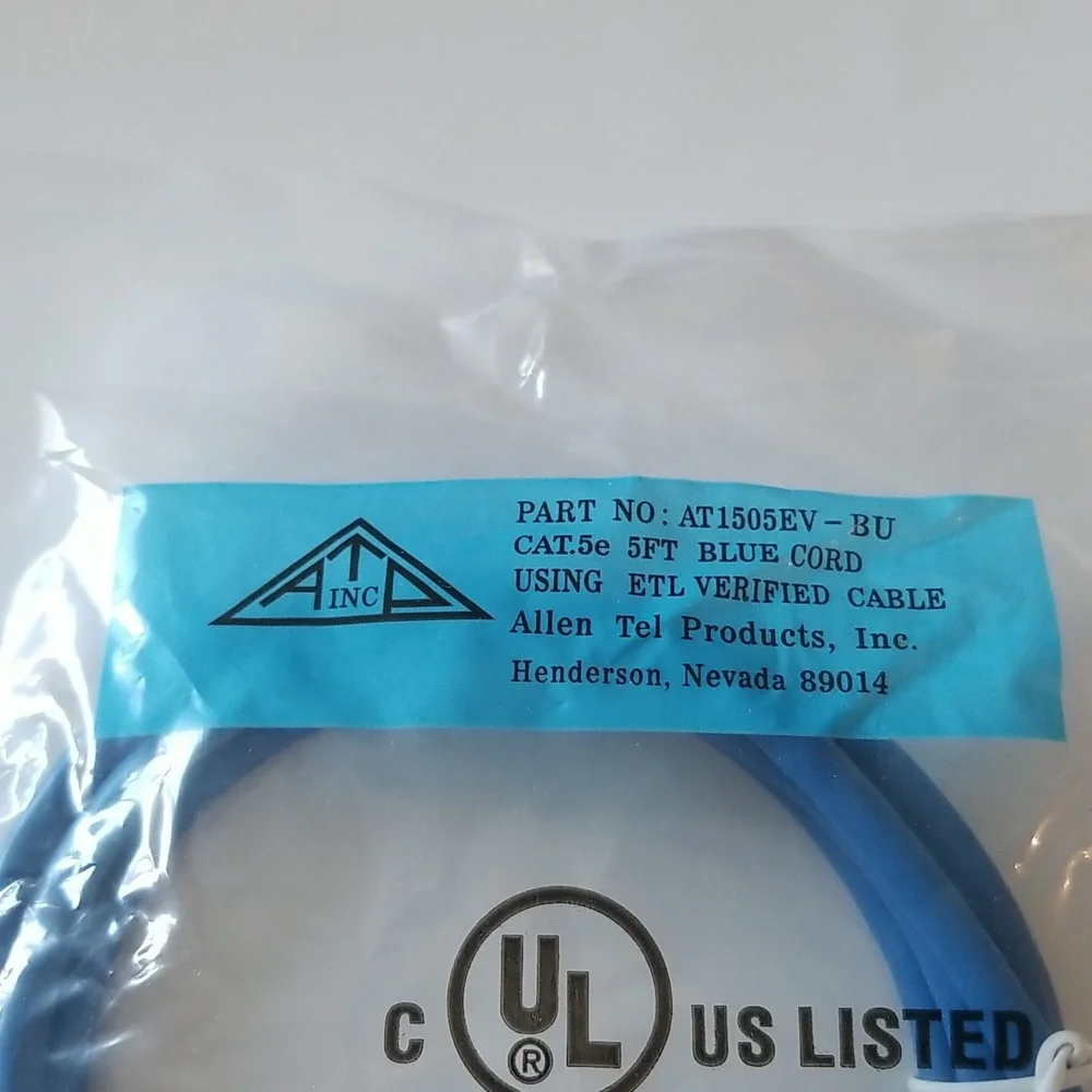 Blue Communication Circuit Accessory Allen Tel Cable